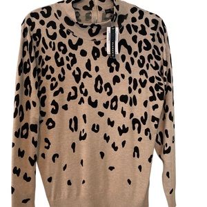 NWT Leopard Sweater